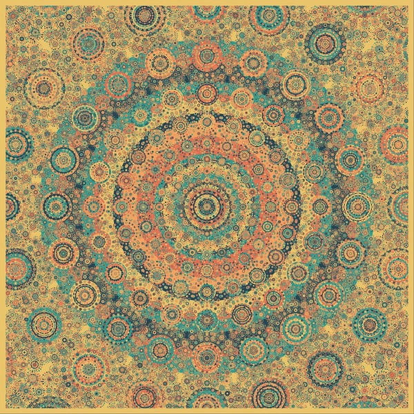 “To light a candle is to cast a shadow.” – Ursula K. Le Guin

Last mandala from the triptych.